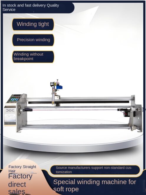 Automatic bracelet winding machine material and roller area