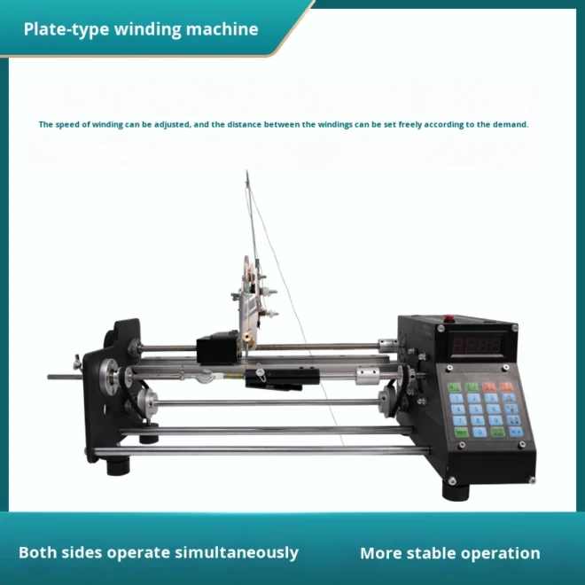 High speed button winding machine guarded tooling zone