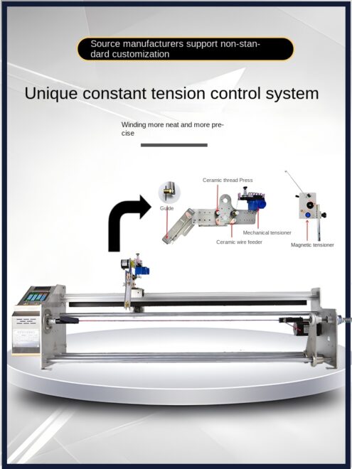 Automatic bracelet winding machine for technical review