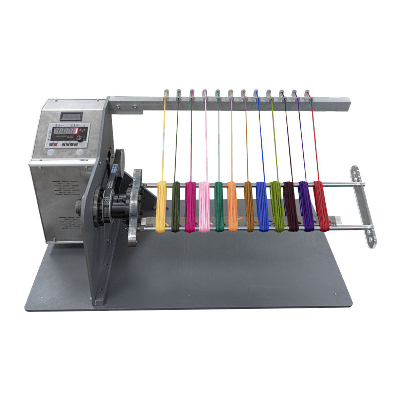 Embroidery thread separator machine for sewing thread winding