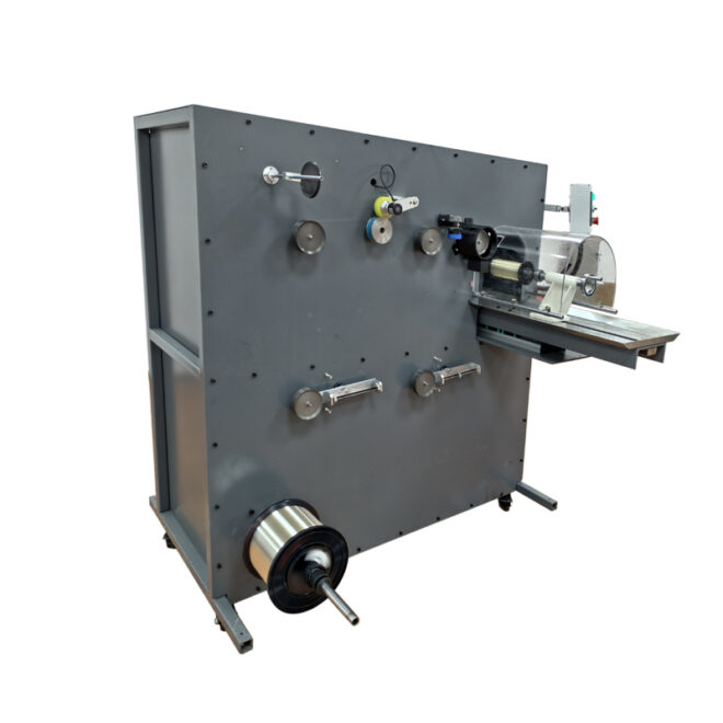 Heavy duty optical fiber rewinding machine for industrial reel transfer